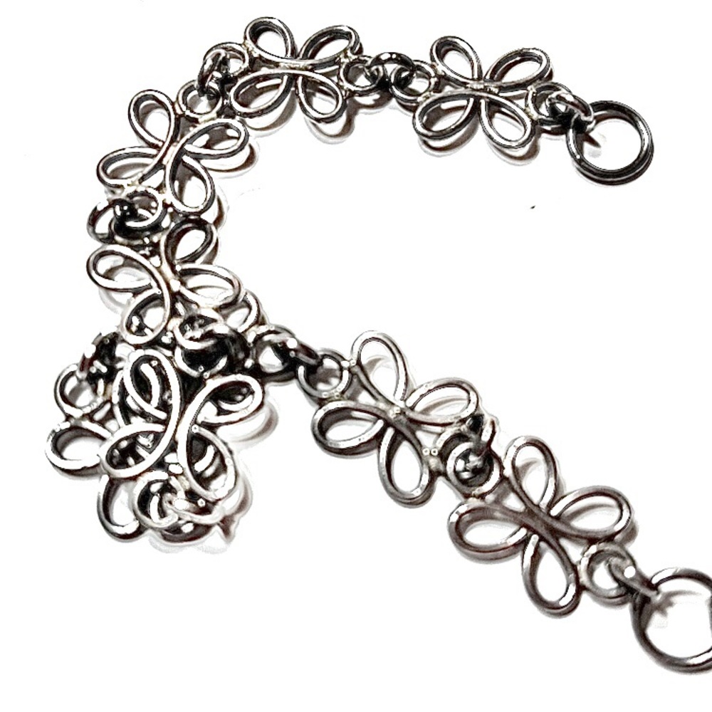 Sterling .925 Silver Knot Bracelet